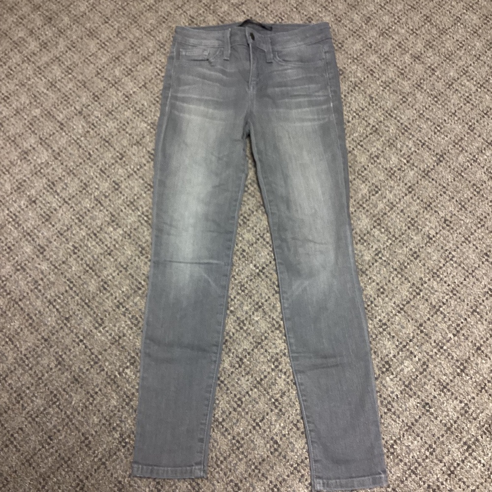 Joe’s Skinny Ankle Gray Washed Jeans * Size 25 Waist (Retail $188)